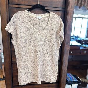 Women's Cream Knit Top